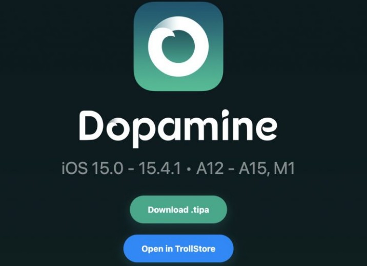 Dopamine多巴胺越獄工具正式發(fā)布 支持iOS 15.0~15.4.1所有A12+設(shè)備(附越獄教程)